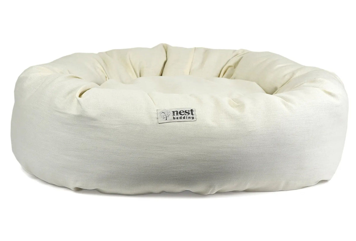  BCOATH Straw Nest Pet Beds for Small Dogs Cat Bed