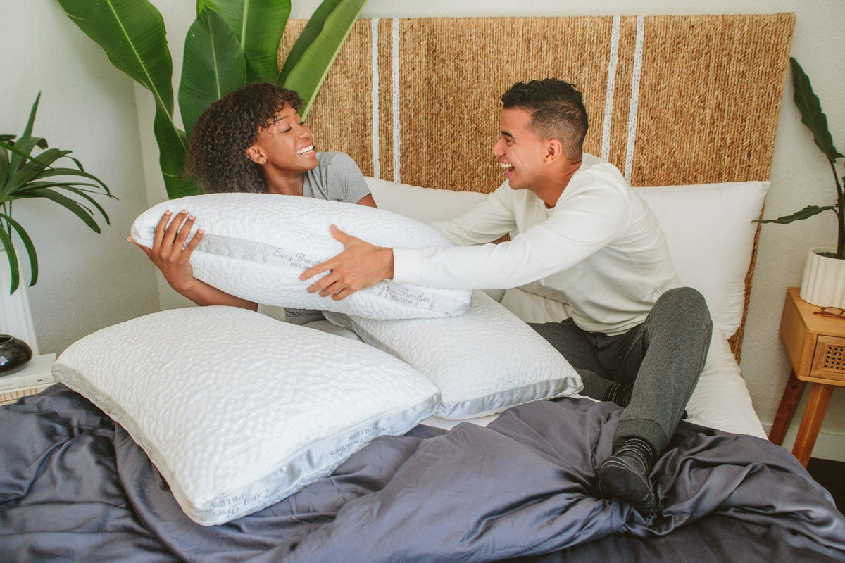 Standard Pillow, USA Organic Cotton with Flex-Fill, Adjustable Loft